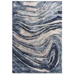 Tapis de salon en viskosebleu 170x240 cm Tapis de salon en viskosebleu 170x240 cm