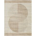 Tapis scandinave moderne beige / brun 120x170 Tapis scandinave moderne beige / brun 120x170