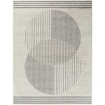 Tapis scandinave moderne beige / gris 120x170