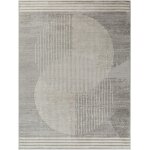Tapis scandinave moderne gris / beige 200x275