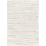 Tapis shaggy moderne blanc / gris 160x213 Tapis shaggy moderne blanc / gris 160x213