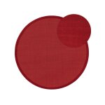Tapis sisal rouge d 200 rond Tapis sisal rouge d 200 rond