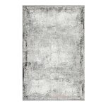 Tapis tiss fin vintage beige gris pour salon, chambre 225x160