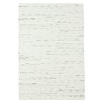 Tapis tissé à la main en laine naturelle blanc 160x230 Tapis tissé à la main en laine naturelle blanc 160x230