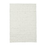 Tapis tiss  la main en laine naturelle naturel 120x180
