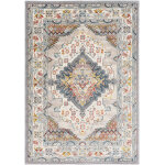 Tapis vintage oriental multicolore / gris 200x275 Tapis vintage oriental multicolore / gris 200x275