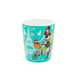 Tasse espresso bleu 2 porcelaine de chine 5 x 0 x 6 cm