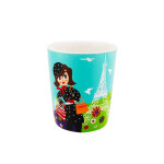 Tasse espresso bleu porcelaine de chine 5 x 0 x 6 cm