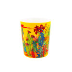 Tasse espresso jaune porcelaine de chine 5 x 0 x 6 cm