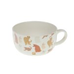 Tasse multicolore en porcelaine