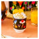 Tasse noir porcelaine 7 x 0 x 8 cm Tasse noir porcelaine 7 x 0 x 8 cm