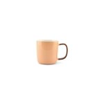 Tasse orange en porcelaine 37cl