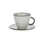 Tasse en porcelaine blanche h8