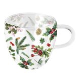 Tasse à thé en verre double paroi 200 ml Tasse à thé en verre double paroi 200 ml