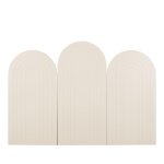 Tte de lit 160 blanc crme