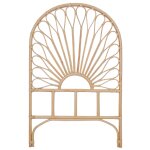T�te de lit 90 en rotin naturel