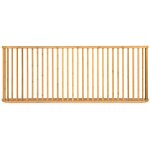 T�te de lit basse � barreaux sp�ciale futon gariong l160cm bambou