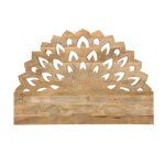 Tte de lit en bois marron 160x111 cm
