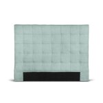 Tête de lit capitonnée en tissu - bleu clair - 140 cm Tête de lit capitonnée en tissu - bleu clair - 140 cm