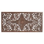 Tte de lit en mdf couleur noyer