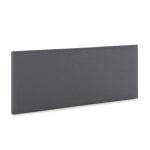 Tête de lit recouverte de tissu gris foncé 160x60 cm Tête de lit recouverte de tissu gris foncé 160x60 cm