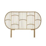 Tte de lit en rotin 160 cm