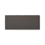 Tête de lit en simili cuir gris tourterelle 170x60 cm Tête de lit en simili cuir gris tourterelle 170x60 cm