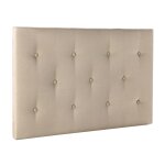 Tête de lit tapissée 90x60 cm beige Tête de lit tapissée 90x60 cm beige