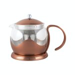 Thire avec infuseur verre cuivre 1l