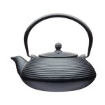 Théière avec panier à infusion métal noir 900ml Théière avec panier à infusion métal noir 900ml