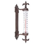 Thermomtre fentre en fonte 30cm
