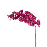 Tige d'orchide phalaenopsis artificielle fuchsia h104
