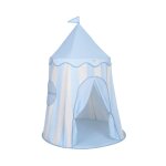 Tipi pour enfants en polyester 42x42x2, 5cm bleu