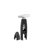 Tire - bouchon  vis sans fin couleur noir avec coupe - capsule 17 cm