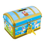 Tirelire multicolore fer 11 x 7 x 7 cm Tirelire multicolore fer 11 x 7 x 7 cm