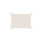 Toile d'ombrage rectangulaire 4 x 3 mtres blanc gardena
