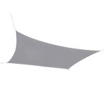Toile ombrage rectangulaire grise déperlante 300x200cm Toile ombrage rectangulaire grise déperlante 300x200cm