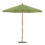 Toile de rechange verte pour parasol rond 300cm