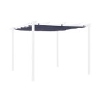 Toile de toit grise pour tonnelle 3x3m isla