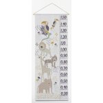 Toise murale enfant textile afrique