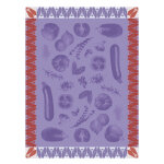 Torchon en coton aubergine 60 x 80 Torchon en coton aubergine 60 x 80