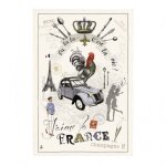 Torchon en coton blanc 48x72 cm cm