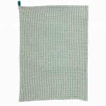 Torchon en coton bleu 50x70 cm