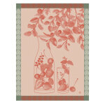 Torchon en coton cerise 60 x 80 Torchon en coton cerise 60 x 80