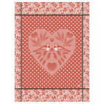 Torchon en coton coquelicot 60 x 80 Torchon en coton coquelicot 60 x 80