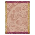 Torchon en coton framboise 60 x 80 Torchon en coton framboise 60 x 80