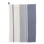 Torchon en coton gris 50x70 cm