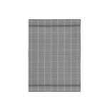 Torchon en coton gris pierre 50x70cm