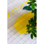 Torchon en coton - jaune citron
