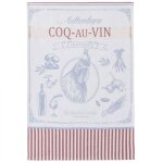 Torchon en coton rouge 50x75 Torchon en coton rouge 50x75